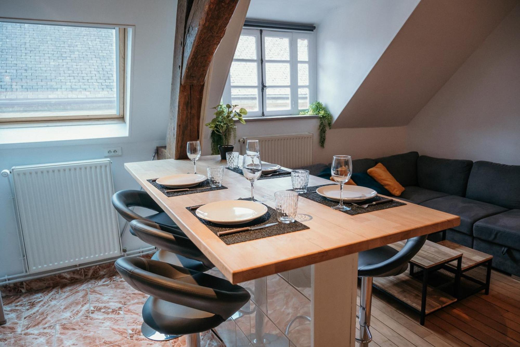Appartement D'Aubilly Hyper Centre-Ville Charleville-Mézières Extérieur photo